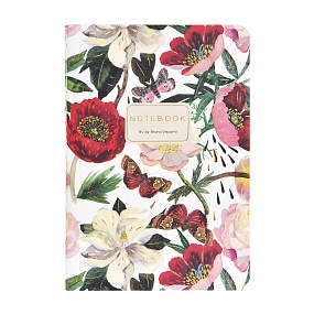 Тетрадь общая BrunoVisconti®
А6 (90 х 125 мм)
"ПИОНЫ" 32 л., клетка
Арт. 7-32-1387/04