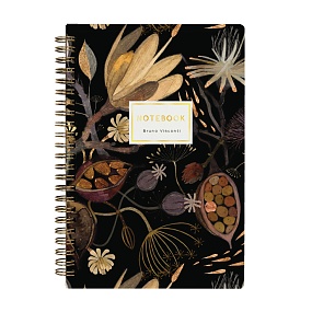 Тетрадь общая BrunoVisconti®
А5 (140 х 210 мм)
"НОЧНЫЕ ЦВЕТЫ" 60 л., клетка
Арт. 7-60-201/04
