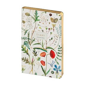 Ежедневник BrunoVisconti® недатированный
А5 (125 х 200 мм)
"FLORA.ЛУГОВЫЕ ТРАВЫ" 256 стр.
Арт. 3-743/18