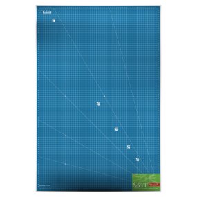 МАТ ДЛЯ ХОББИ. ДВУСТОРОННИЙ. 3ММ. 90 х 60СМ ФОРМАТ А1. 
Арт. 2-449