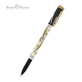 Ручка BrunoVisconti®
шариковая, 0.5 мм, синяя
FunWrite «МУЗЫКА. ЗОЛОТОЙ САКСОФОН»
Арт. 20-0212/84