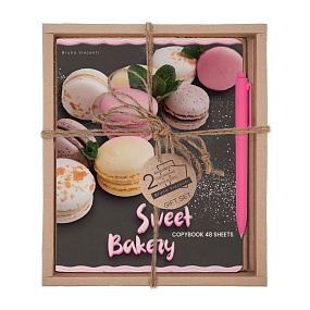 НАБОР ПОДАРОЧНЫЙ "ДОНАТ РУЛИТ! Макаруны" (ДВЕ ТЕТРАДИ И РУЧКА)
Арт. 7-48-1227-2/5