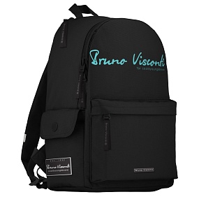 Рюкзак BrunoVisconti®
молодежный
черный 
« (БИРЮЗОВЫЙ)»
Арт. 12-003/43