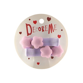 ЗАКОЛКА ДЛЯ ВОЛОС 4,7 СМ, 2 ШТ, 1 ВИД
Арт. 2-719/66