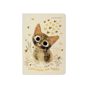 Тетрадь общая BrunoVisconti®
А6 (105 х 148 мм)
"LOVE ME.МИЛЫЙ КОТИК" 32 л., линейка
Арт. 7-32-506/20