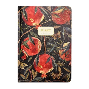 Ежедневник BrunoVisconti® недатированный
А5 (145 х 205 мм)
"FLORA.ГРАНАТ " 240 стр.
Арт. 3-744/02