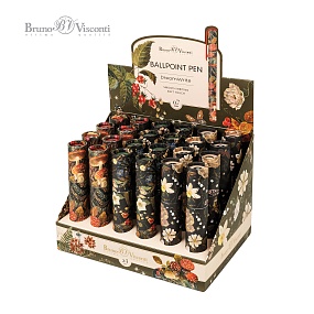Ручка шариковая BrunoVisconti®
"DREAMWRITE.FLORA.BLACK NIGHT FOREST"
0.7 мм, в тубе
Арт. 20-0264/23