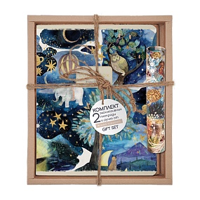 Набор подарочный "СОН" (две тетради и ручка в тубе)
Арт. 7-48-1365-3/1