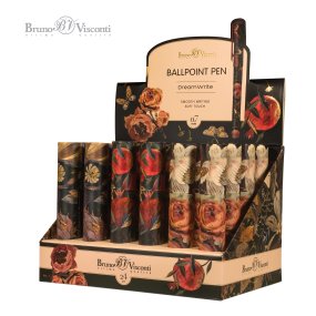 Ручка шариковая BrunoVisconti®
0.7 мм, синий
DreamWrite "Flora.Black night"
Арт. 20-0264/14