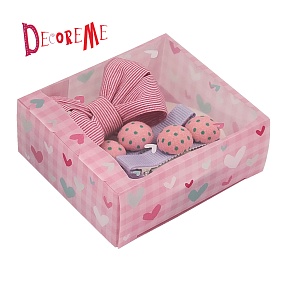 НАБОР АКСЕССУАРОВ ДЛЯ ВОЛОС "БАНТИК ДЛЯ МОРЯЧКИ" (РЕЗИНКА И ЗАКОЛКИ )
Арт. 2-722/13