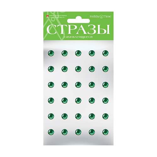 НАБОР САМОКЛЕЯЩИХСЯ СТРАЗ №39 "КЛАССИКА-3" 8 ММ, 6 ЦВ.
Арт. 2-100/3: фото #1