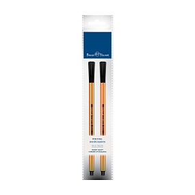 Набор BrunoVisconti®
из 2-х капиллярных  ручек
0.4 мм, черных, Basic
Арт. 36-0007-2