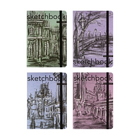 SKETCHBOOK BrunoVisconti®
179х250  мм, 80 л.
Черный 110 г, книжный переплёт
Арт. 1-513/03
обложка в ассортименте