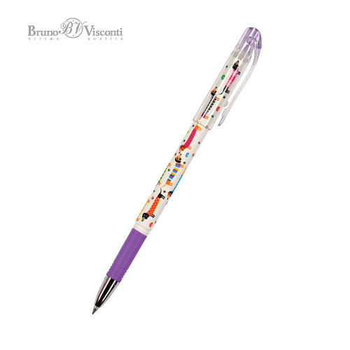 Ручкa BrunoVisconti
гелевая пиши-стирай, 0.5 мм, синяя
DeleteWrite «ТАКСЫ»
Арт. 20-0262/06: фото #0
