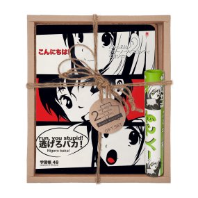 Набор подарочный "MANGA ANIME. Run" (две тетради и ручка в тубе)
Арт. 7-48-1241-3/1