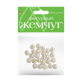 БУСИНЫ ФИГУРНЫЕ ПОД ЖЕМЧУГ "БУТОНЧИКИ", 10 ММ
Арт. 2-372/01