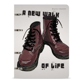 Тетрадь со сменным блоком BrunoVisconti®
в пластиковой обложке А5 (165 х 210 мм)
"BOOTS. КОРИЧНЕВЫЕ БОТИНКИ" 80л., линейка
Арт. 7-80-632/04