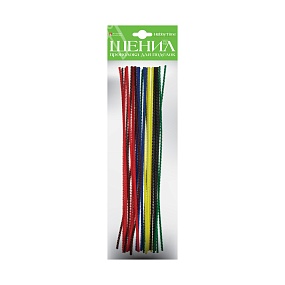 ПРОВОЛОКА ПУШИСТАЯ ШЕНИЛ, Ø 3 ММ, 30 СМ, "БАЗОВЫЕ ЦВЕТА", 30 ШТ, 6 ЦВ.
Арт. 2-201/01