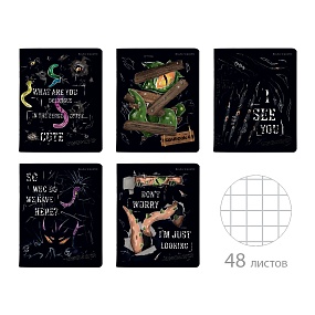 Тетрадь общая BrunoVisconti®
А5 (165 х 203 мм)
"ОПАСНЫЕ" 48 л., клетка
Арт. 7-48-1283
обложка в ассортименте