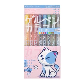 Набор BrunoVisconti®
из 8-ми гелевых ручек
0.5 мм, ассорти
UniWrite "COLORS. KAWAII ANIMALS"
Арт. 20-0362