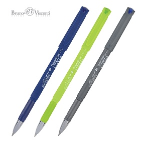 Ручка гелевая пиши-стирай автоматическая BrunoVisconti®
"DELETEWRITE" цвет корпуса multicolor
0.5 мм, в тубе "Гоночные машины"
Арт. 20-0443
