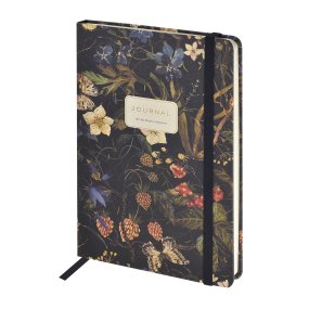 ЗАПИСНАЯ КНИЖКА "MEGAPOLIS JOURNAL" А5, 100 Л.  НА РЕЗИНКЕ, "ЛЕСНЫЕ ЯГОДЫ",  линейка
Арт. 3-479/03