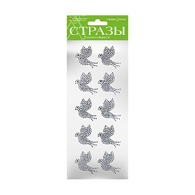 НАБОР САМОКЛЕЯЩИХСЯ СТРАЗ №54 "КРИСТАЛЛЫ-1", 4 ВИДА
Арт. 2-121