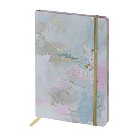 ЗАПИСНАЯ КНИЖКА "MEGAPOLIS JOURNAL" А5, 100 Л.  НА РЕЗИНКЕ, "PRIMAVERA",  линейка
Арт. 3-479/08