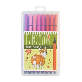 Фломастеры BrunoVisconti
24 цвета, 2 вида
пластиковый пенал
FunColor 
Арт. 32-0050