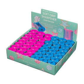 Точилка BrunoVisconti® с контейнером в пенал
 (38 х 20 мм)
"EASYSHARP" голубой, розовый, черный
Арт. 35-0020
цвет в ассортименте