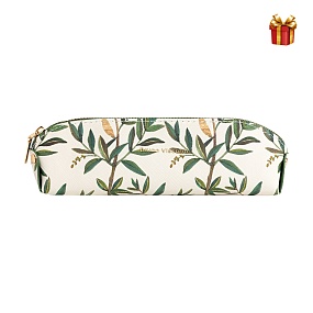 Косметичка BrunoVisconti®
 (22,5 х 6,5 х 8,5 см)
"FLORA.ОЛИВА"
Арт. 14-097/04