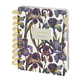 ЗАПИСНАЯ КНИЖКА "ART JOURNAL" А6,120 Л. НА ГРЕБНЕ, С РАЗДЕЛИТЕЛЯМИ "FLORA.ИРИСЫ"
Арт. 3-568/20