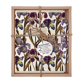 Набор подарочный "FLORA.Ирисы" (две тетради и ручка в тубе)
Арт. 7-48-1396-3/1