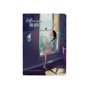 Тетрадь общая BrunoVisconti®
А6 (105 х 148 мм)
"FOLLOW YOUR DREAMS" 32 л., клетка
Арт. 7-32-001/19