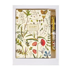 Подарочный набор BrunoVisconti® "FLORA.Луговые травы" ЕЖЕДНЕВНИК А6+ И РУЧКА
Арт. 3-742-482/19