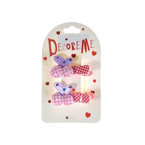 ЗАКОЛКА ДЛЯ ВОЛОС 3,5 СМ, 2 ШТ, 1 ВИД
Арт. 2-719/16