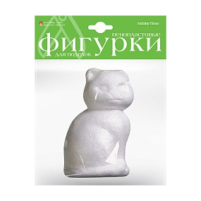 ПЕНОПЛАСТОВЫЕ ФИГУРКИ. КОТЕНОК, 140 ММ, 1 ШТ.
Арт. 2-208/18