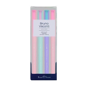 НАБОР ИЗ 4-Х РУЧЕК "PrimeWrite. Basic. Zefir" С ЧЕРНИЛАМИ НА МАСЛЯНОЙ ОСНОВЕ, 1.0 ММ, СИНЯЯ
Арт. 20-0295/02-4