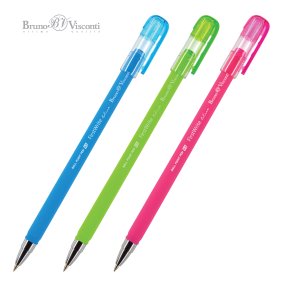 Ручкa BrunoVisconti
шариковая, 0.5 мм, синяя
FirstWrite. SPECIAL
Арт. 20-0237