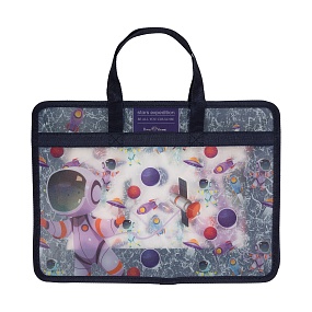 Папка-портфель на молнии BrunoVisconti®
А4 (34  х  25  х  9,5 см)
"КОСМОС"
Арт. 14-034/12