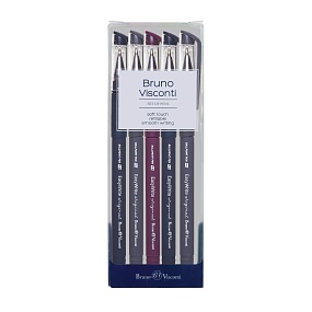 НАБОР ИЗ 5-ТИ РУЧЕК "EasyWrite.ORIGINAL" ШАРИКОВЫХ 0.5 ММ, СИНЯЯ 
Арт. 20-0048-5