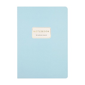 Тетрадь общая BrunoVisconti®
А5 (147 х 210 мм)
"MONOCOLOR" зефирный голубой 40 л., клетка
Арт. 7-40-1366/08