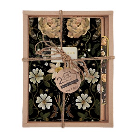 НАБОР ПОДАРОЧНЫЙ "FLORA.Night Garden" (ДВЕ ТЕТРАДИ BV И РУЧКА)
Арт. 7-40-001/178-3