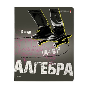 Тетрадь тематическая Альт®
А5 (165 х 203 мм)
"GENERATION" алгебра 48 л., клетка
Арт. 7-48-1224/09