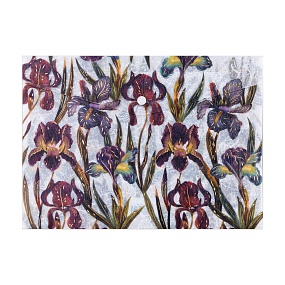 Папка-конверт на кнопке BrunoVisconti®
А4 (33,5  х  23,5  см)
"FLORA.ИРИСЫ"
Арт. 14-036/18