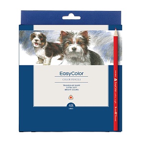 Карандаши BrunoVisconti®
цветные, 48 цветов 
EasyColor
Арт. 30-0073