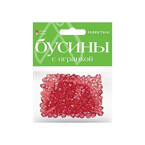 БУСИНЫ РОМБ ПОЛУПРОЗРАЧНЫЕ С ОГРАНКОЙ, 8 ММ, 10 ЦВ
Арт. 2-583/01