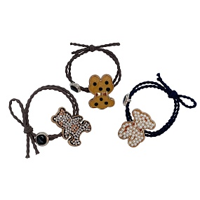 РЕЗИНКА ДЛЯ ВОЛОС 1 ШТ, 3 ЦВЕТА 
Арт. 2-712/376