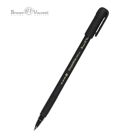 Ручка гелевая BrunoVisconti®
0.5 мм, синий
SimpleWrite Black
Арт. 20-0066