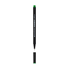 Ручка капиллярная BrunoVisconti®
"SLIMLINE" 
0.36 мм, зеленая, в тубе
Арт. 36-0037